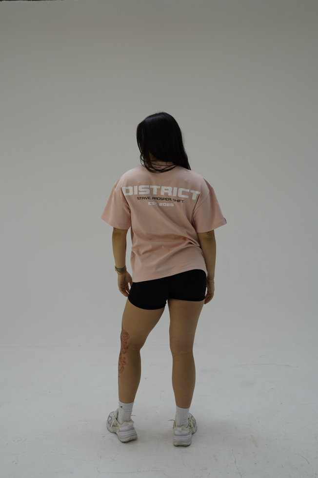 Spider 8 Tee - Sakura Pink